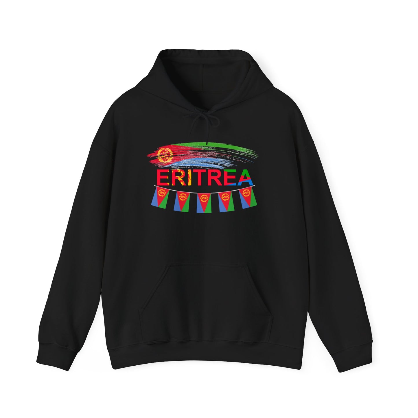 Eritrea Hoodie, Eritrea Pride Unisex Hoodie,  Comfortable and Stylish Hooded Sweatshirt