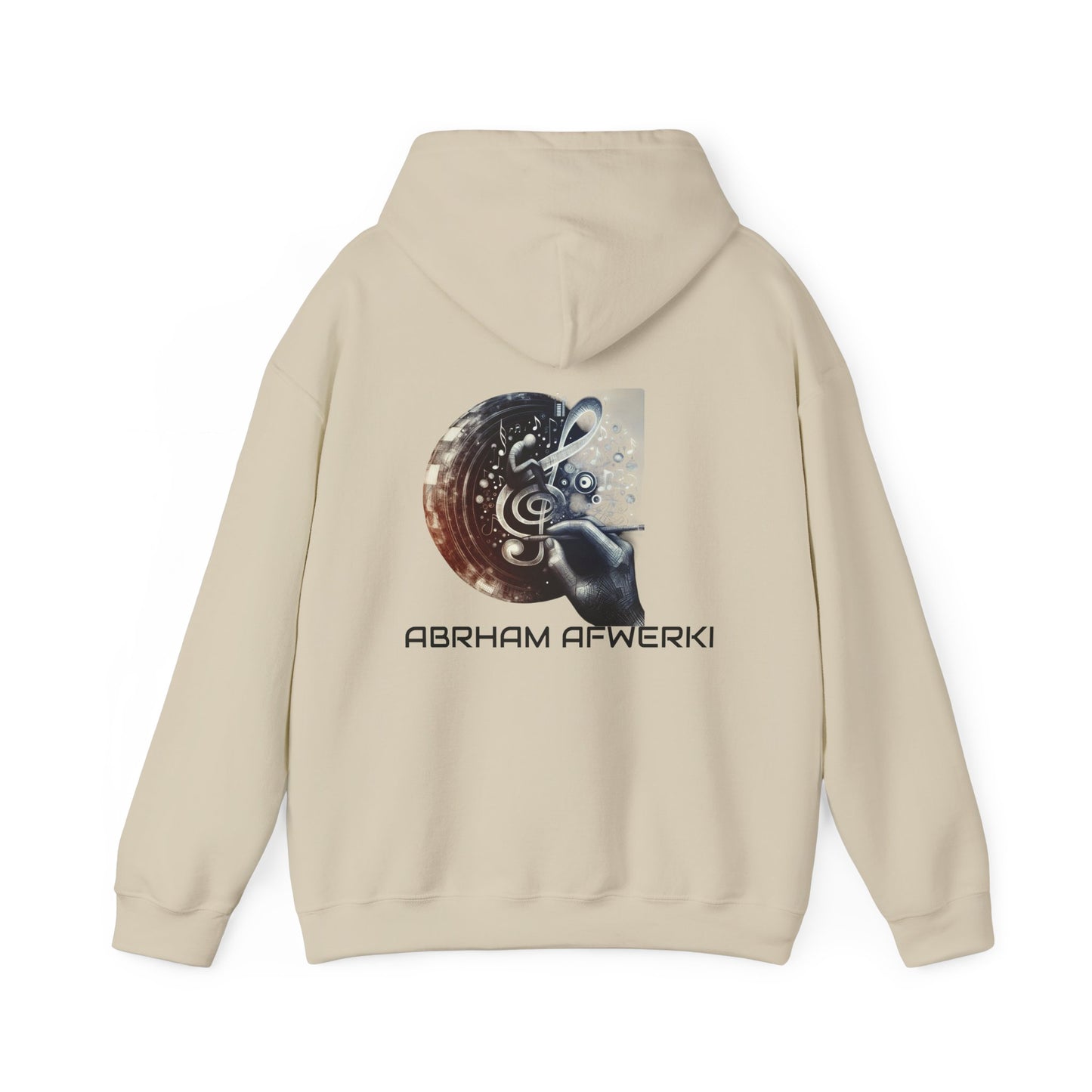 Abrham Afwerki Tribute Hoodie,  Unisex Heavy Blend  Hooded Sweatshirt. A Piece of Eritrean Music History