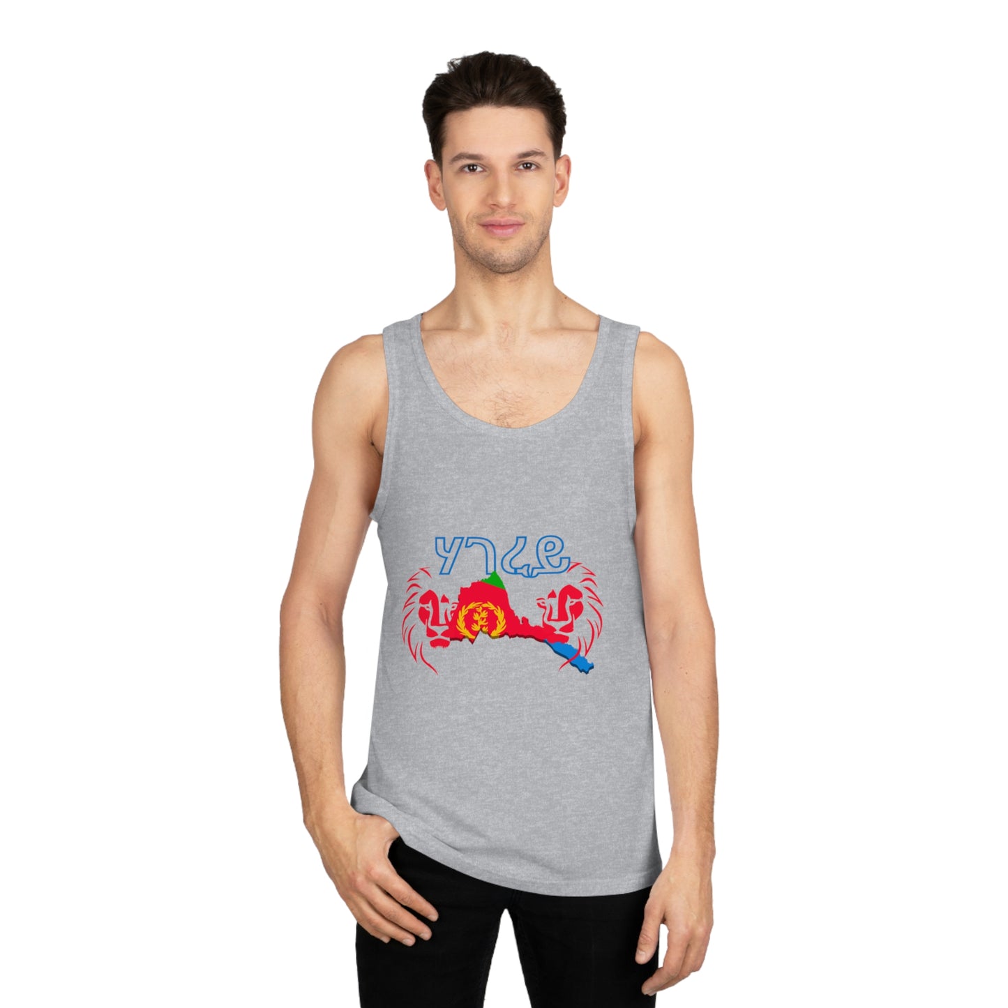 Habesha Tank Top Unisex Softstyle gym Tank Top, Training