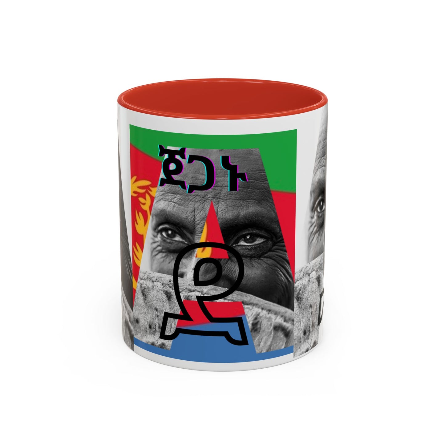 Accent Coffee Mug (11oz, 15oz) Eritrea Theme