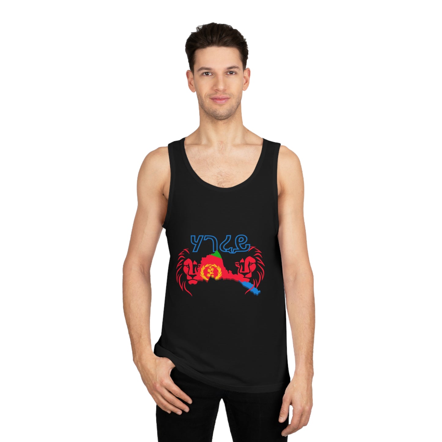 Habesha Tank Top Unisex Softstyle gym Tank Top, Training