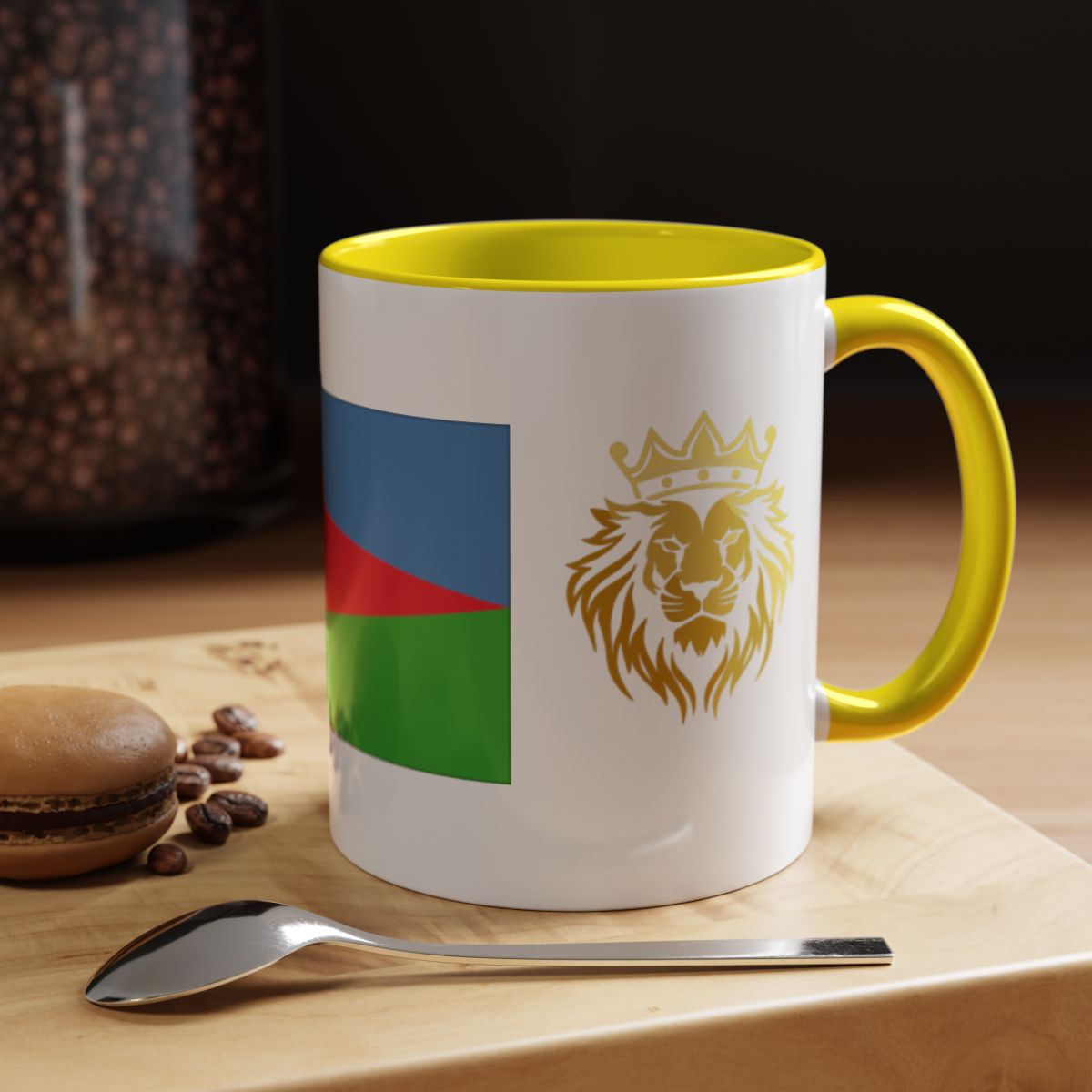 Accent Coffee Mug (11, 15oz) Eritrean flag, Eritrea Theme