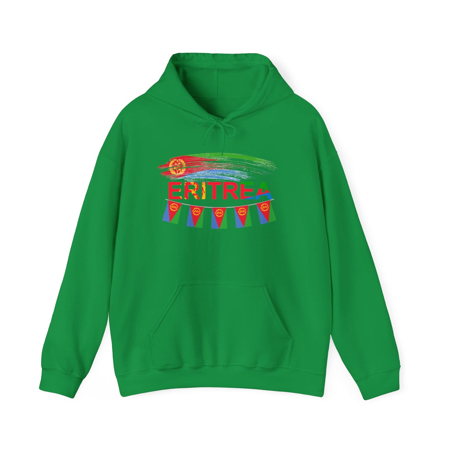 Eritrea Hoodie, Eritrea Pride Unisex Hoodie,  Comfortable and Stylish Hooded Sweatshirt