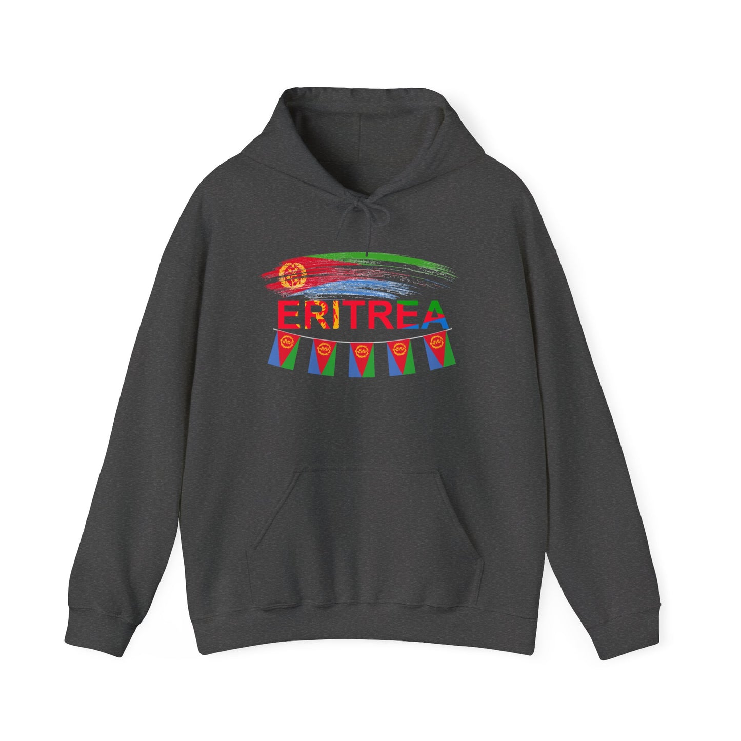 Eritrea Hoodie, Eritrea Pride Unisex Hoodie,  Comfortable and Stylish Hooded Sweatshirt