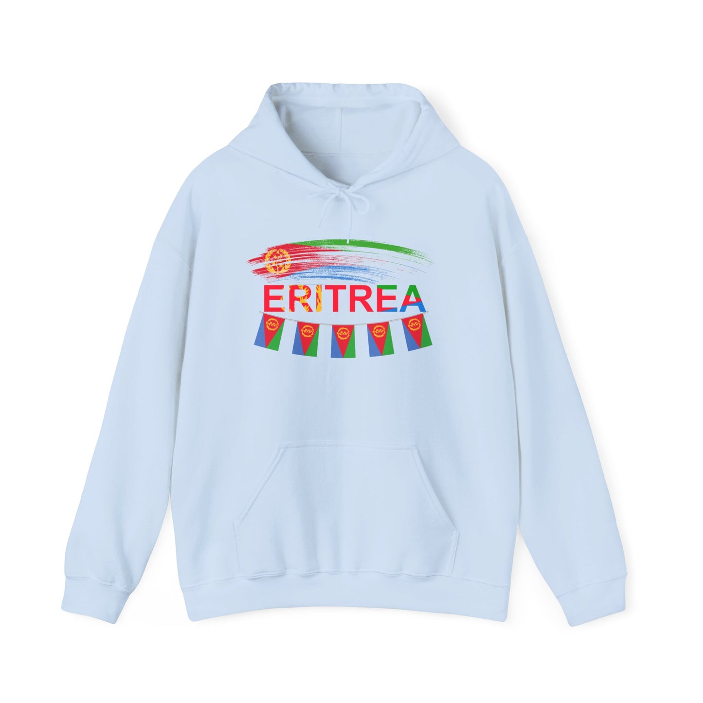 Eritrea Hoodie, Eritrea Pride Unisex Hoodie,  Comfortable and Stylish Hooded Sweatshirt