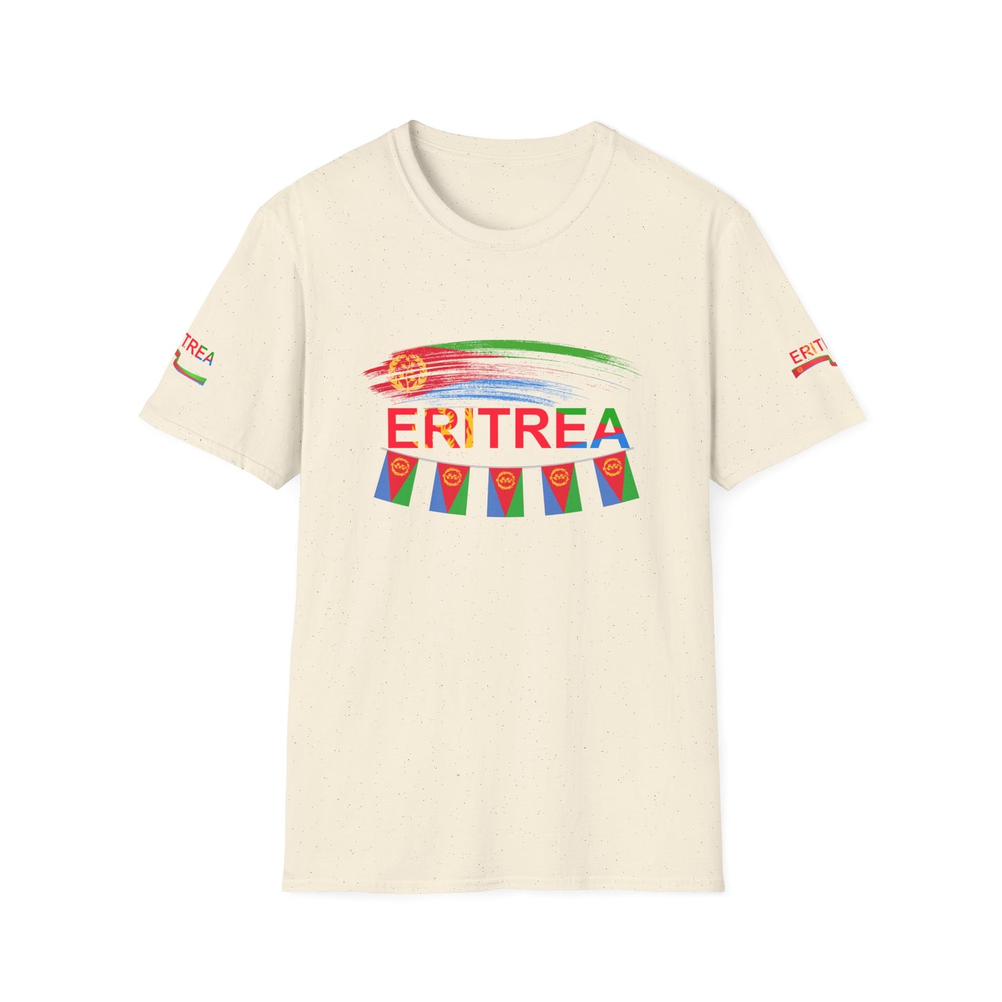 Eritrea T-Shirt,  Eritrean T-Shirts Unisex Softstyle T-Shirt, Eritrea Flag Unisex Soft-Style T-Shirt