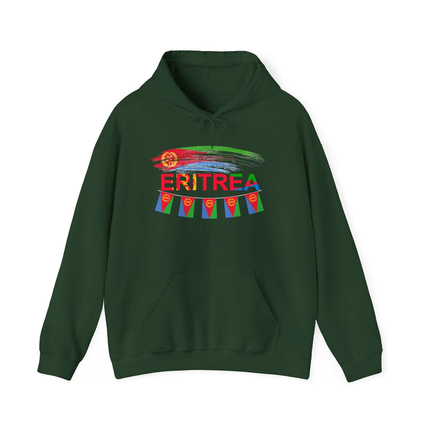 Eritrea Hoodie, Eritrea Pride Unisex Hoodie,  Comfortable and Stylish Hooded Sweatshirt