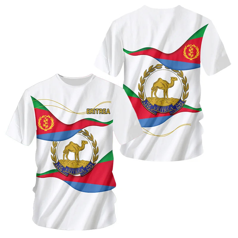 Eritrean Flag 3d Printed T-Shirt