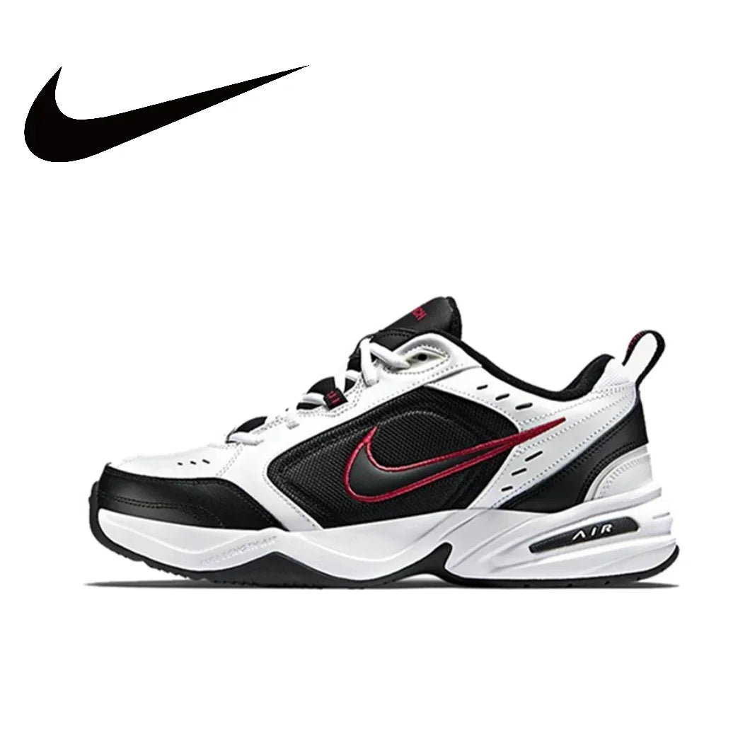 Nike Air Monarch comfort Sneakers White&Silver