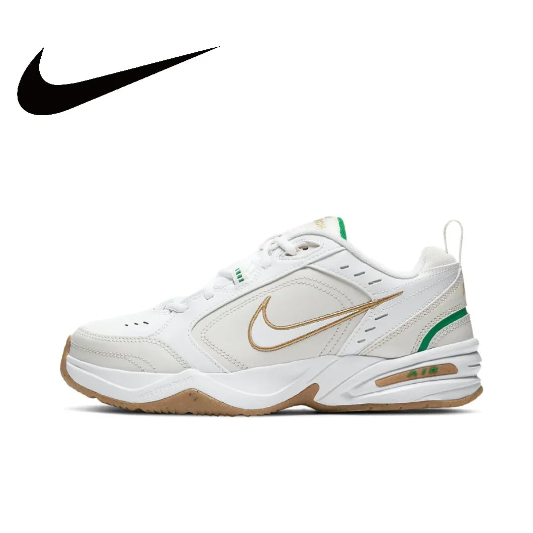 Nike Air Monarch comfort Sneakers White&Silver