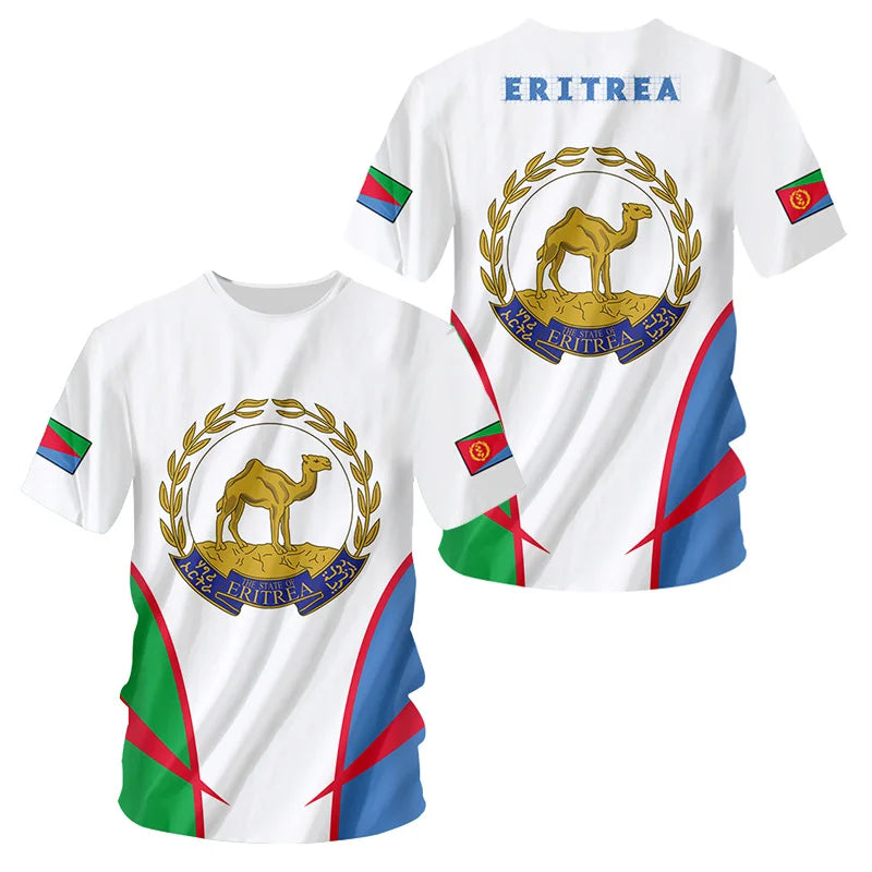 Eritrean Flag 3d Printed T-Shirt