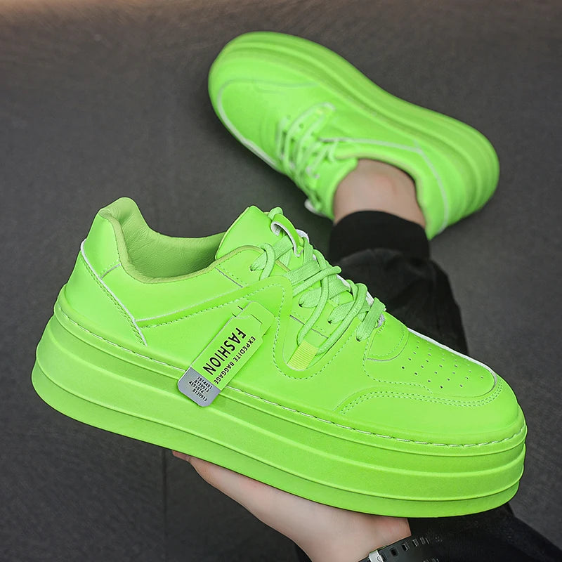 Trendy Green  Sneakers