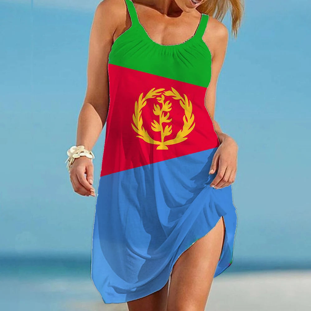 Eritrea Flag Dress