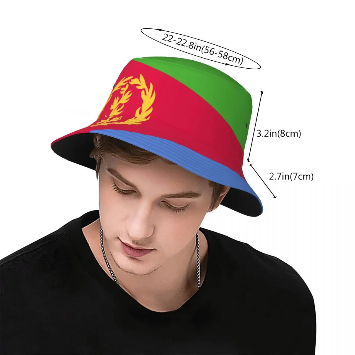 Eritrea Flag Bucket Hat