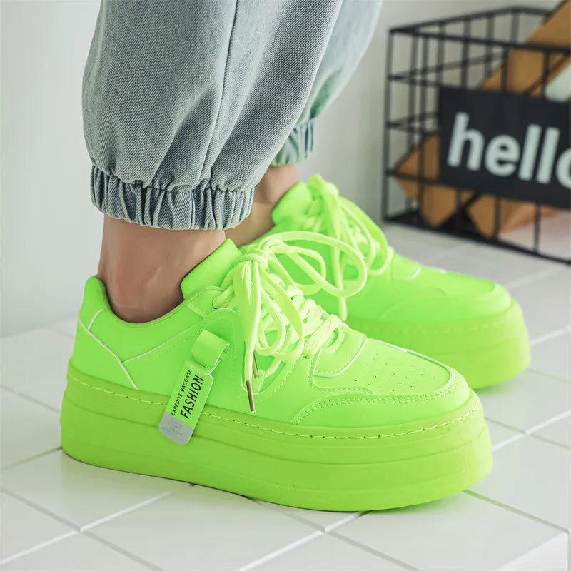 New Fashion Green Shoes