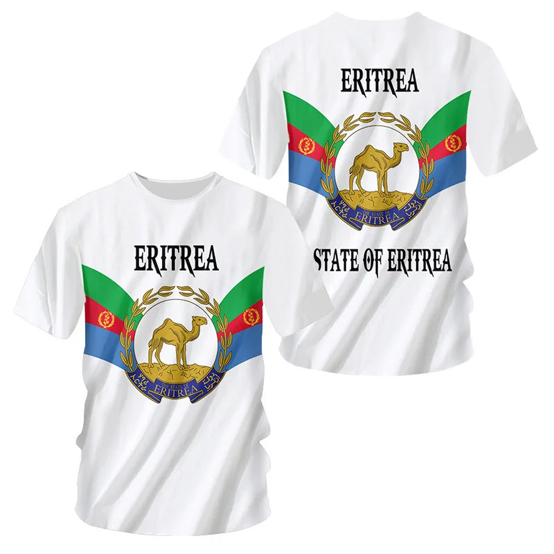 Eritrean Flag 3d Printed T-Shirt