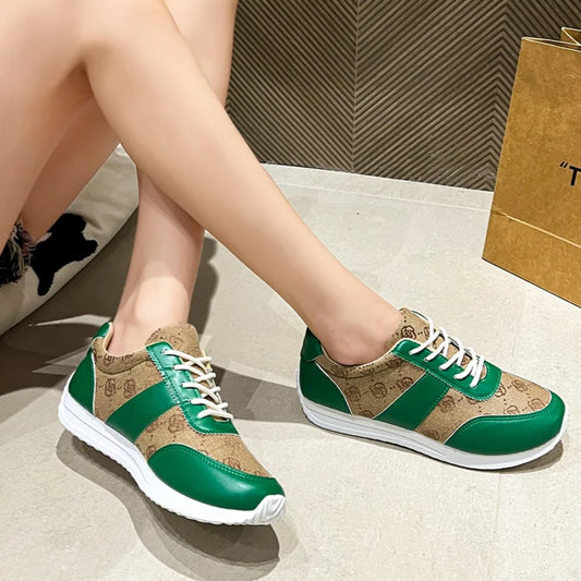 Sneakers Women Flat Casual Comfortable Shoes Fashion Versatile