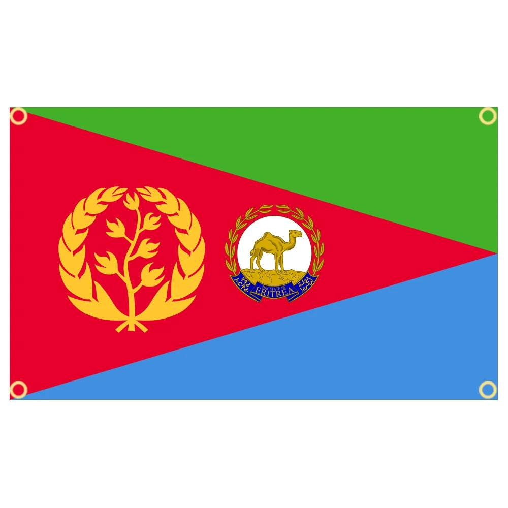 Eritrea Flag Different Size