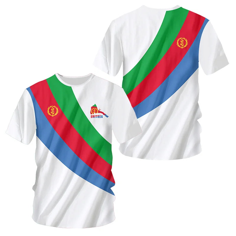 Eritrean Flag 3d Printed T-Shirt